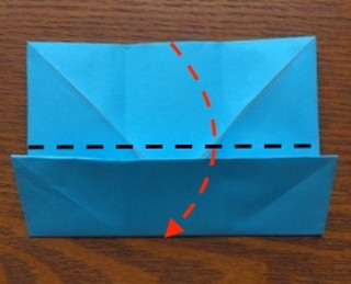 ふたつきの箱の折り方6-3